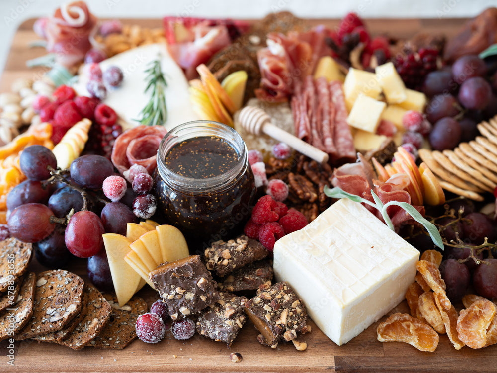 Winter Holiday charcuterie Winter Holiday charcuterie