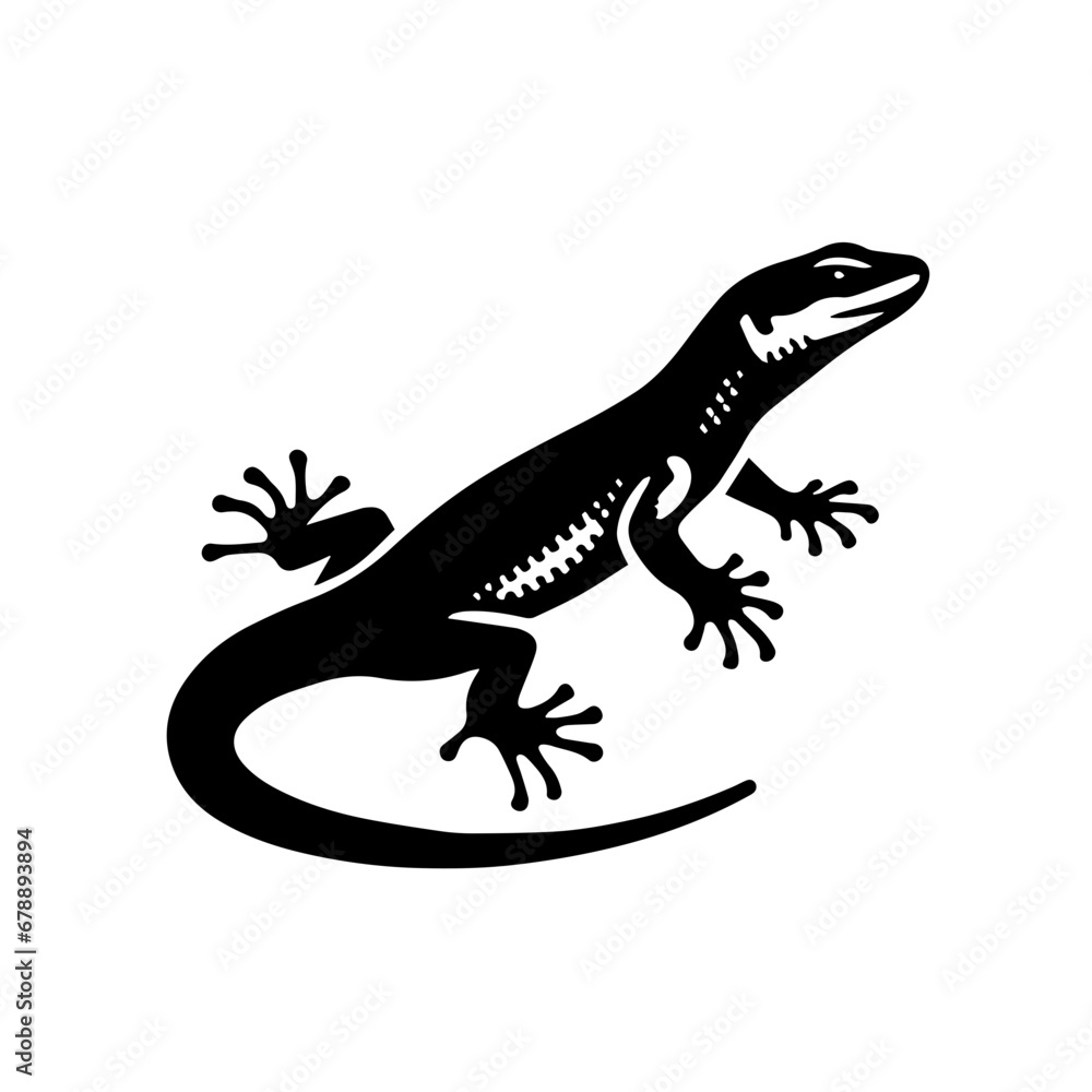 Lizard Vector Logo Art