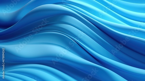 Abstract Volumetric Blue Background