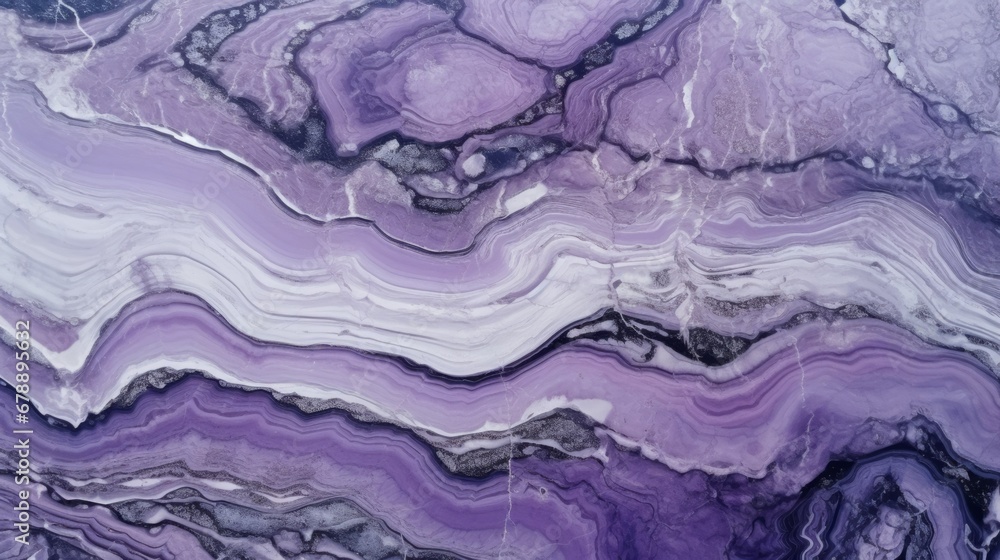 Lavender Marble with Obsidian Horizontal Background. Abstract stone texture backdrop. Bright natural material Surface. AI Generated Photorealistic Illustration. Lavender Marble with Obsidian Horizontal Background. Abstract stone texture backdrop. Bright natural material Surface. AI Generated Photorealistic Illustration.