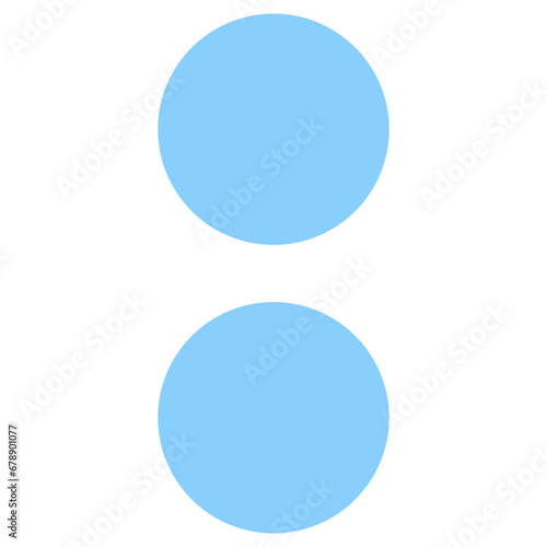 Colon Flat Icon Vector Illustration 