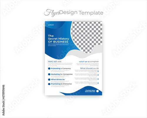 business flyer design & digital flyer corporate design template 