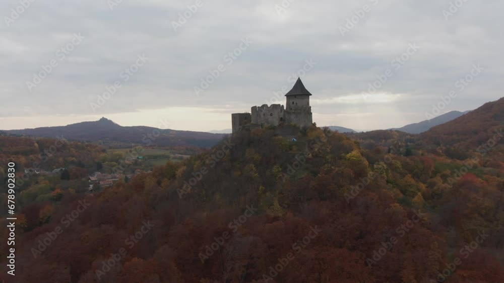 Beautiful Drone video of Holloko Castle in Autumn, Hungary Beautiful Drone video of Holloko Castle in Autumn, Hungary