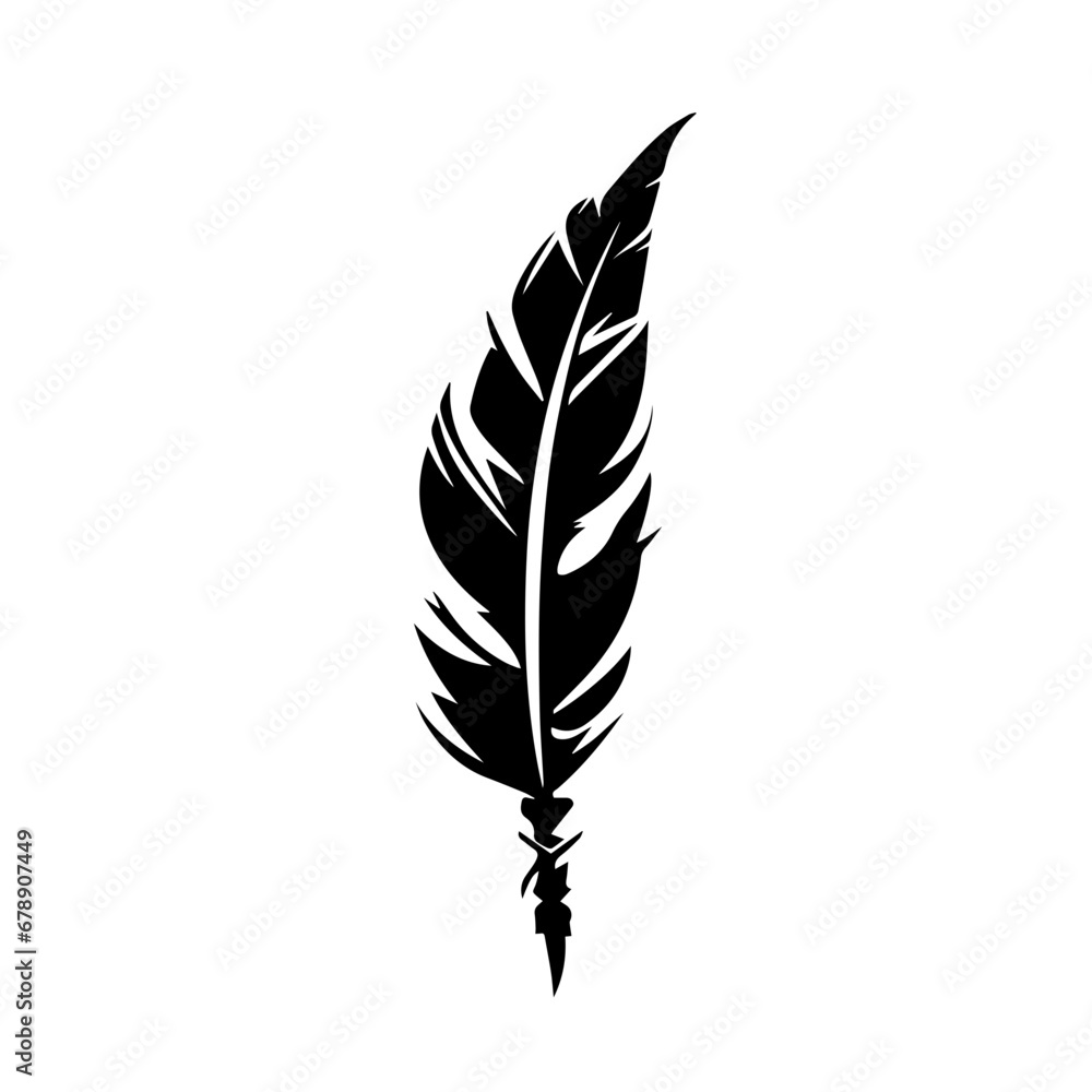 Feather Vector Logo Art