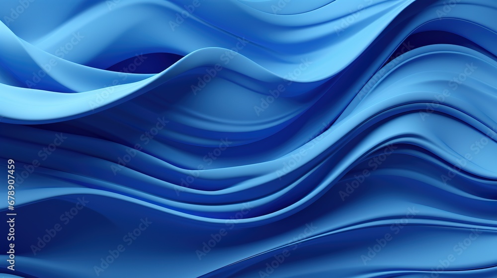 Obraz premium Saturated Blue Background 