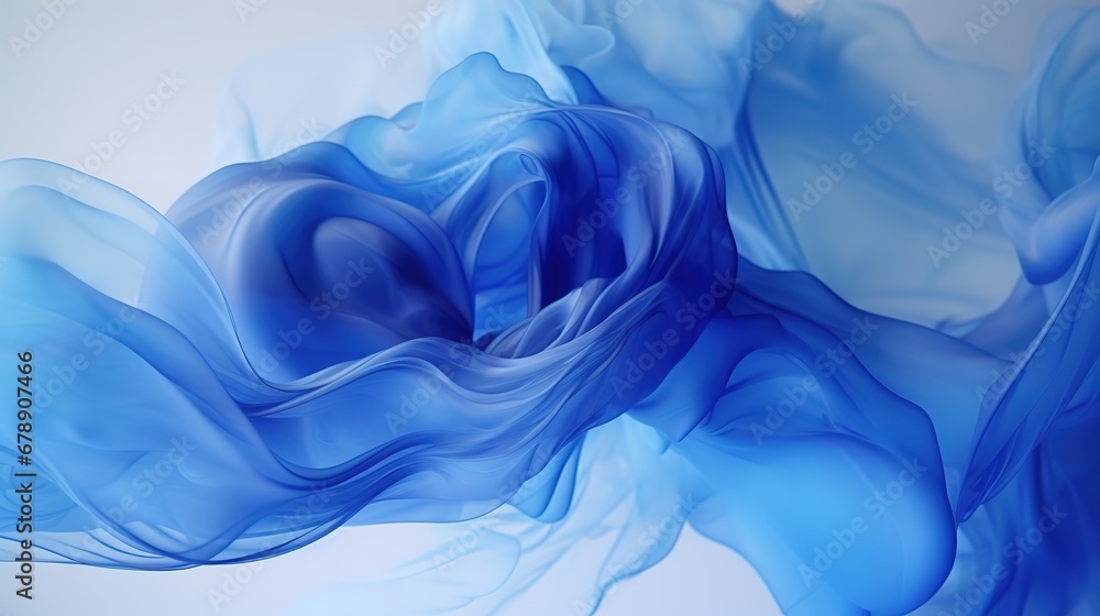 Fototapeta premium Saturated Blue Background 