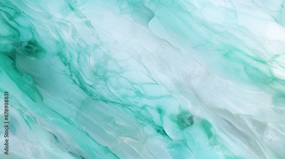 Mint Marble with Ice Horizontal Background. Abstract stone texture backdrop. Bright natural material Surface. AI Generated Photorealistic Illustration. Mint Marble with Ice Horizontal Background. Abstract stone texture backdrop. Bright natural material Surface. AI Generated Photorealistic Illustration.