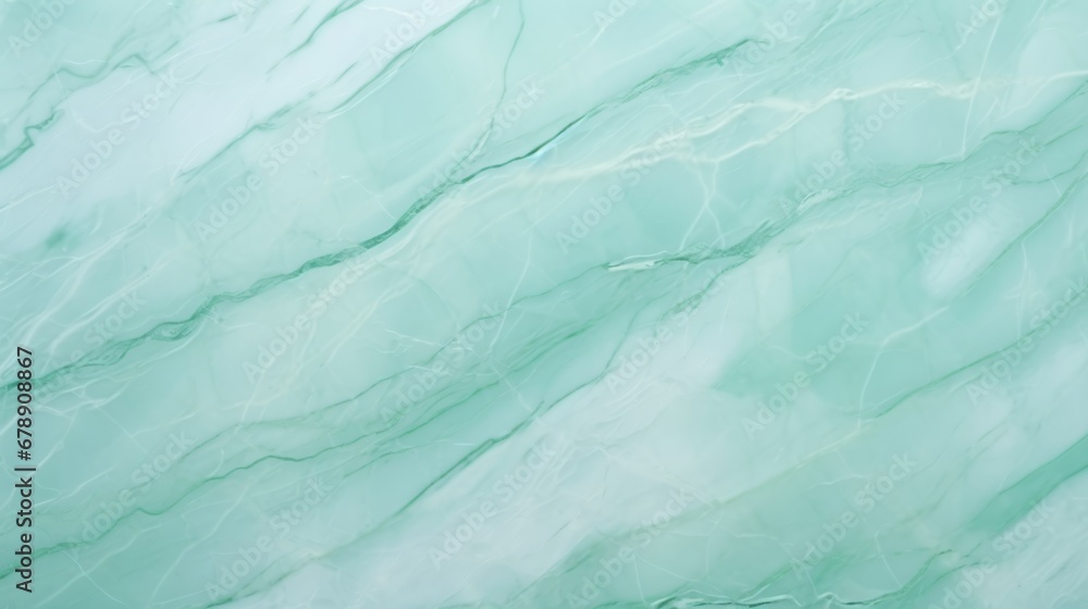 custom made wallpaper toronto digitalMint Marble with Ice Horizontal Background. Abstract stone texture backdrop. Bright natural material Surface. AI Generated Photorealistic Illustration.