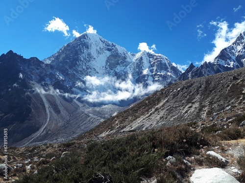 Beautiful view of a mount Everest