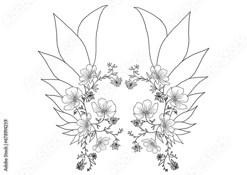 Flower wings