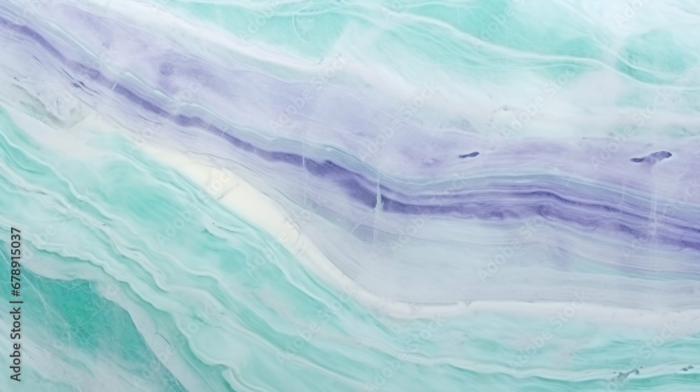 Mint Marble with Tanzanite Horizontal Background. Abstract stone texture backdrop. Bright natural material Surface. AI Generated Photorealistic Illustration. Mint Marble with Tanzanite Horizontal Background. Abstract stone texture backdrop. Bright natural material Surface. AI Generated Photorealistic Illustration.