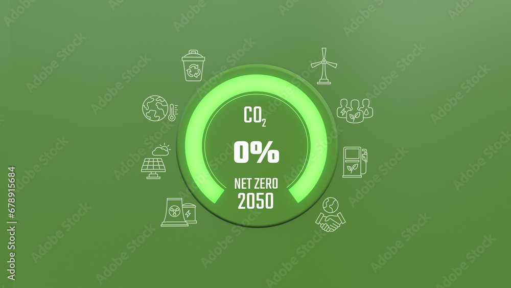 net-zero-emissions-2050-countdown-green-power-concept-centered-stock