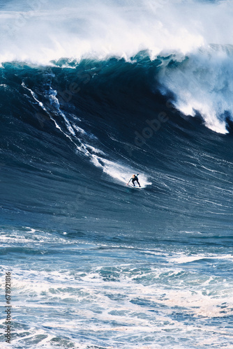 Surfers Conquer Massive Waves in Nazaré