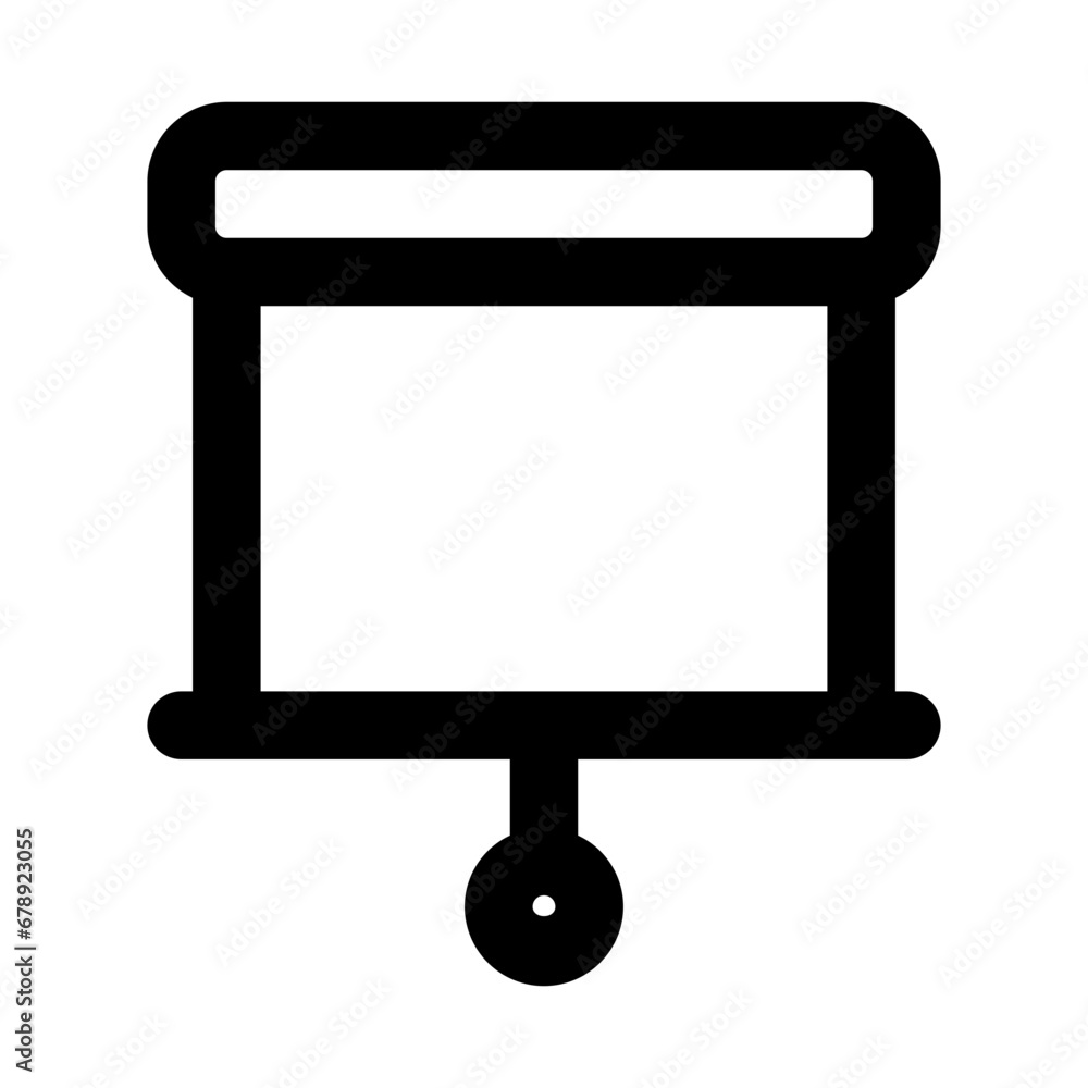 presentation line icon