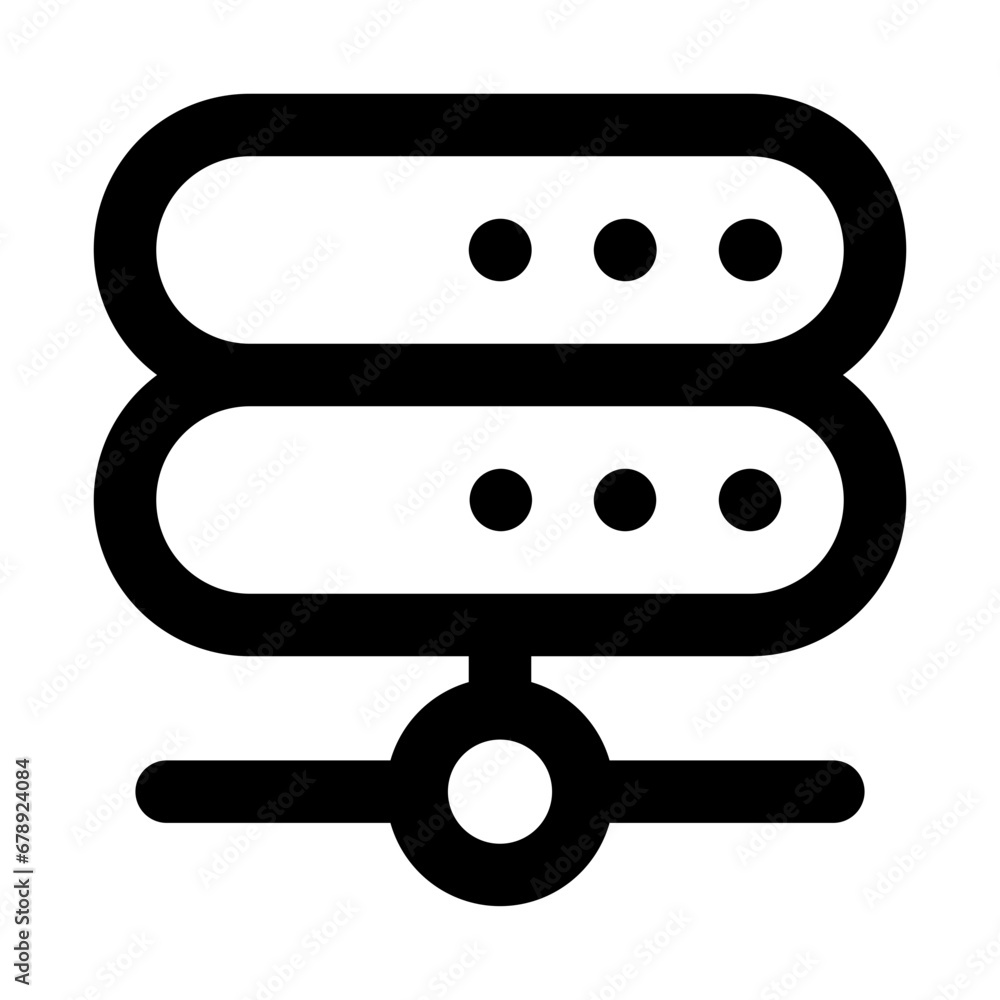 database line icon database line icon
