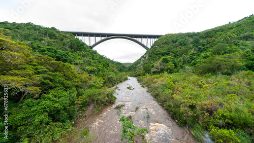 Van Stadens arch bridge near Port elizabeth, Eastern Cape, south Africa