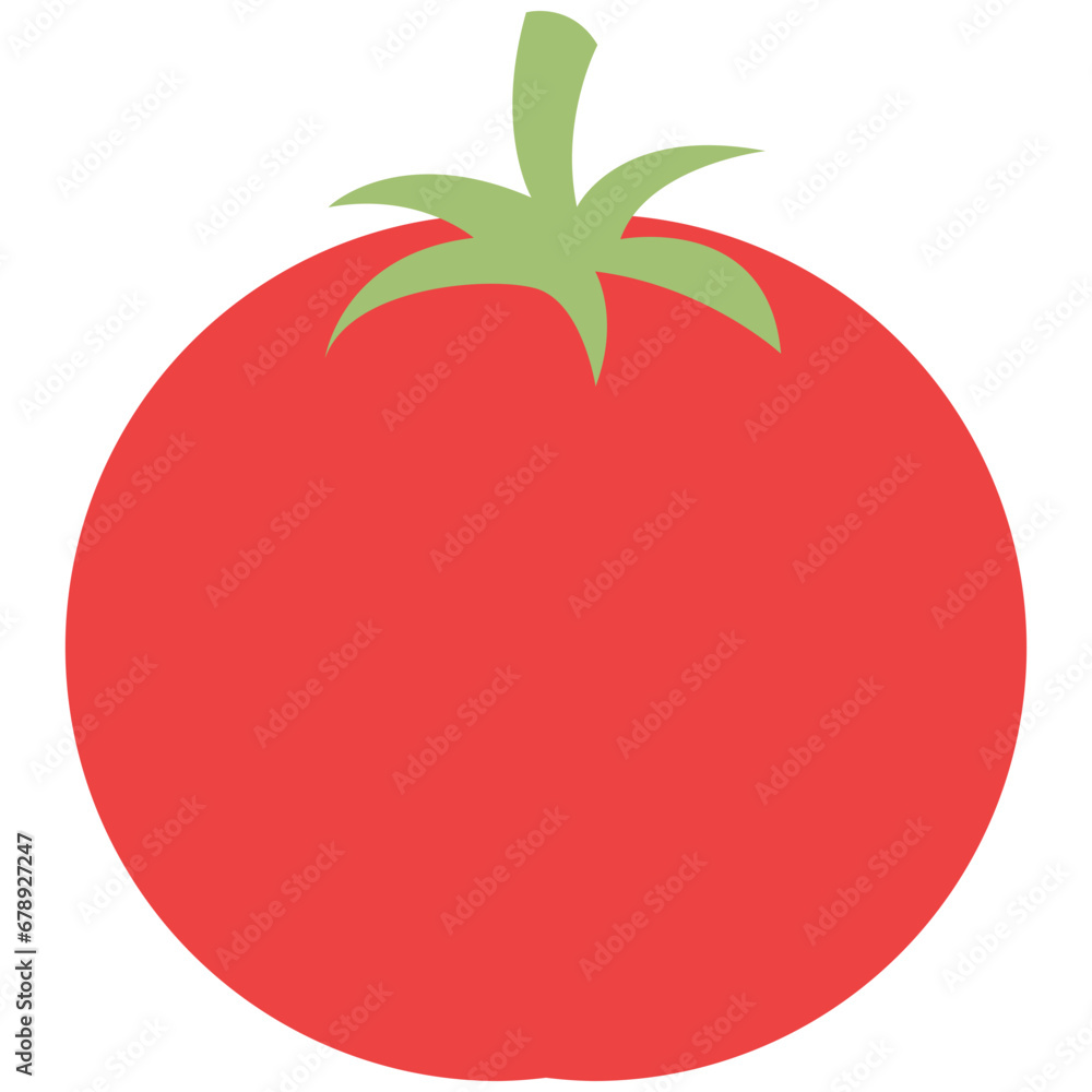 Tomato fruit element. Vector element with vegetarian theme. Illustration. Tomato fruit element. Vector element with vegetarian theme. Illustration.