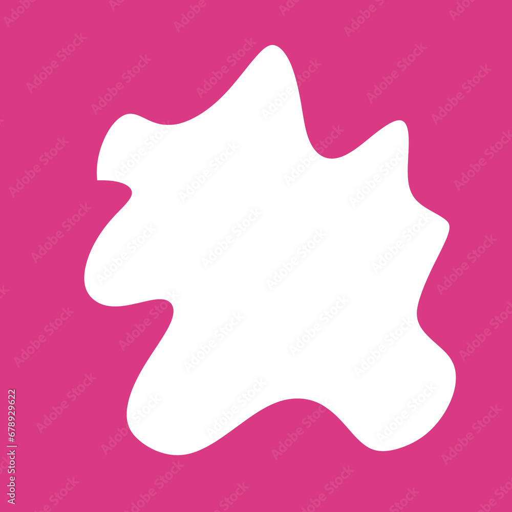 Hollow Abstract Shape Frame Hollow Abstract Shape Frame