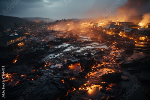 Grindavik: Ravaged by Lava - A Town Devoured by Nature's Fury