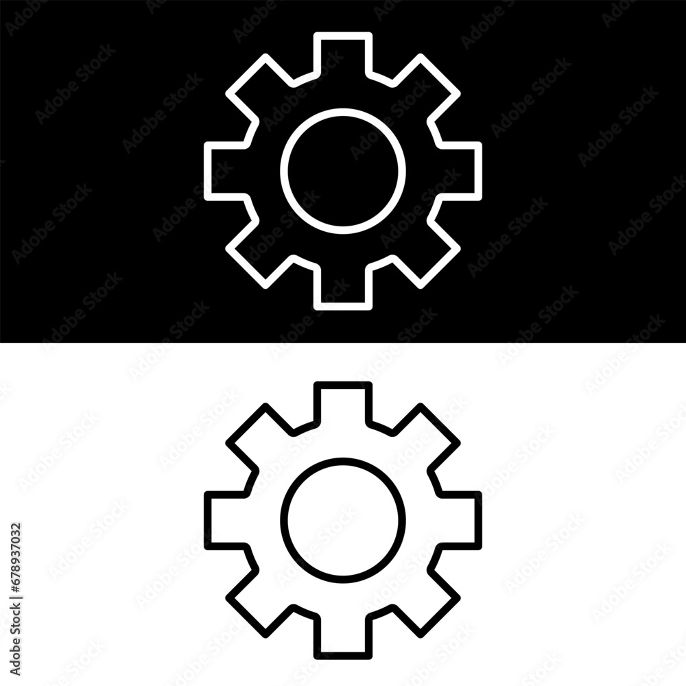 Setup and Service Vector Icon