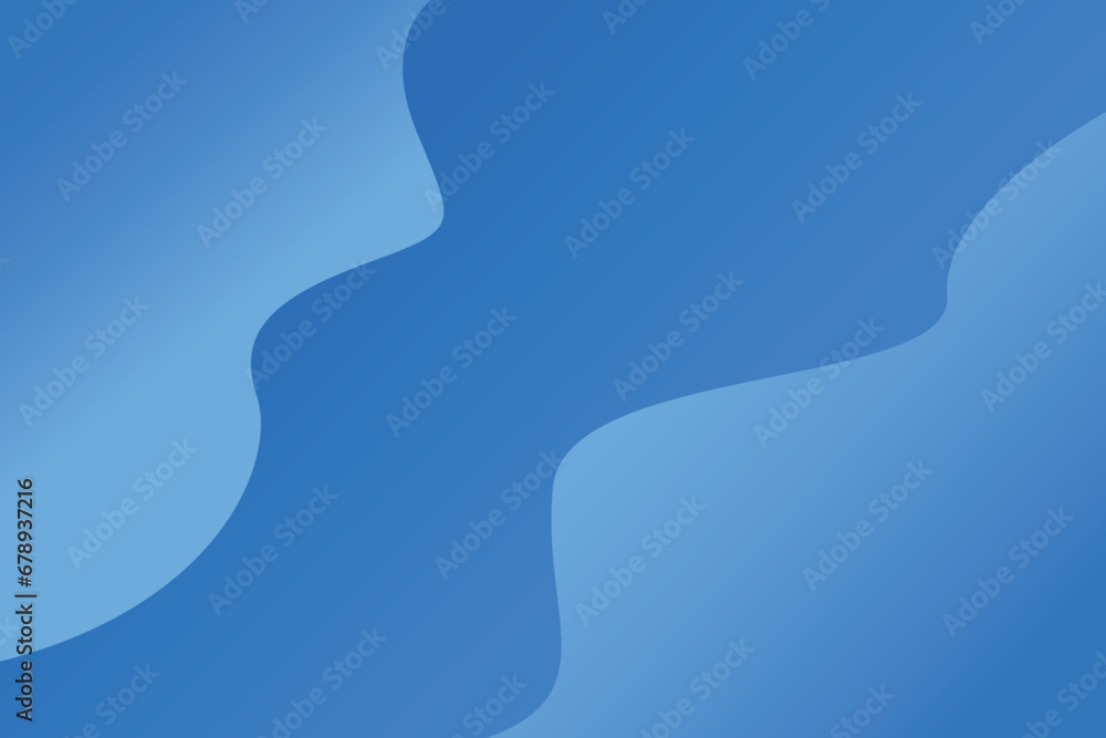 Blue abstract background. Abstract blue waves background in a flat design style. Blue abstract for background, banner, template, wallpaper, poster, and presentation template Blue abstract background. Abstract blue waves background in a flat design style. Blue abstract for background, banner, template, wallpaper, poster, and presentation template