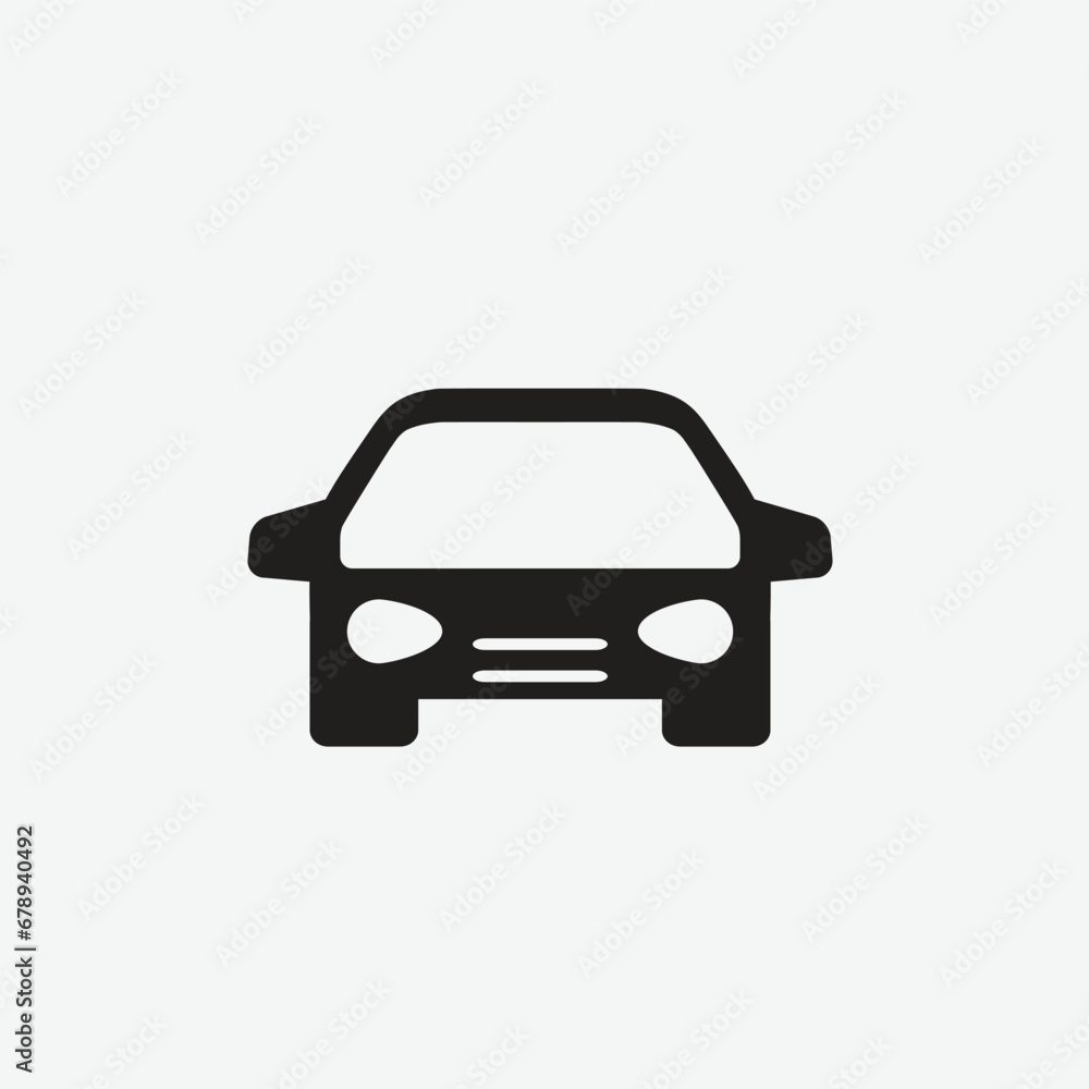 Car icon vector logo design template