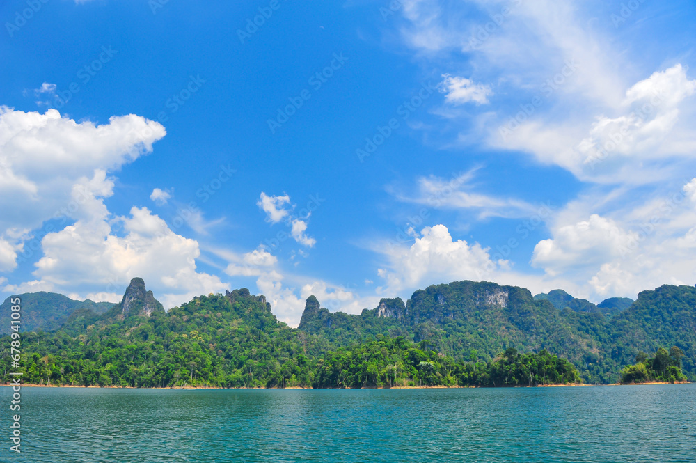 Suratthani lake south of Thailand It is one of the beautiful lakes Suratthani lake south of Thailand It is one of the beautiful lakes