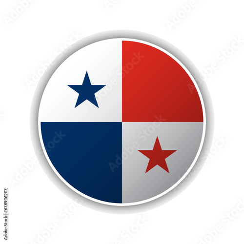 Free Download Abstract Circle Panama Flag Icon - GFXLoad