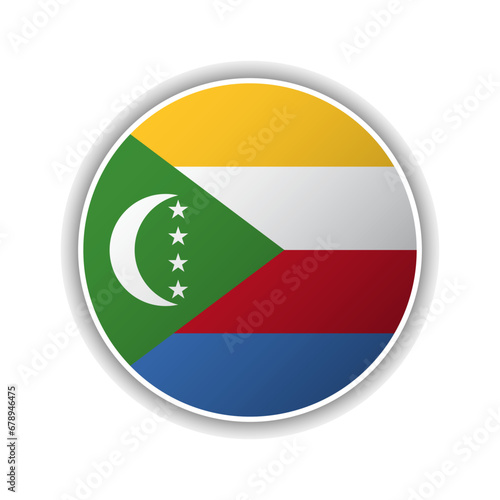 Abstract Circle Comoros Flag Icon Free Download Abstract Circle Comoros Flag Icon - GFXLoad