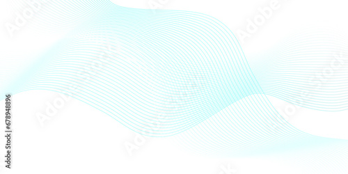 	
Abstract blue wave geometric Technology, data science frequency gradient lines on transparent background. Isolated on white background. blue and white wavy stripes background.