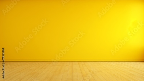 全て黄色い部屋の背景