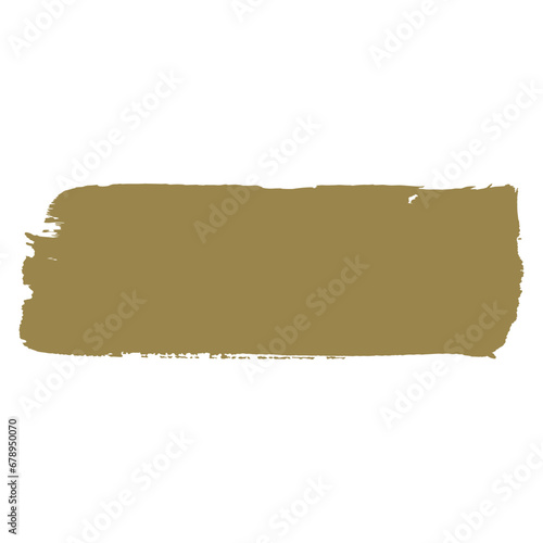 olive green ink paint brush stroke