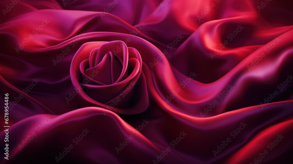 Obraz premium Dark red and purple Valentine's day background