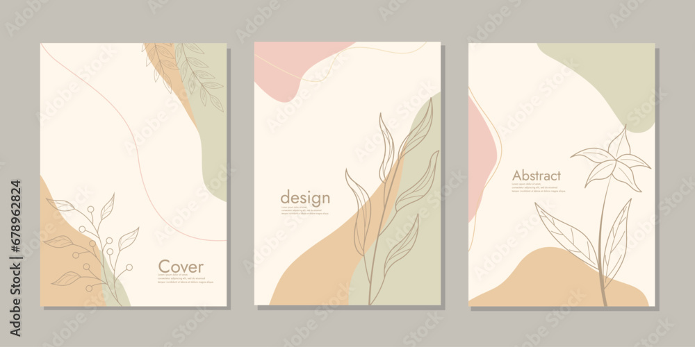 Cover design with floral pattern. Hand drawn creative flowers. pastel colors For books, invitations, binders, diaries, planners, brochures, notebooks, catalogs Cover design with floral pattern. Hand drawn creative flowers. pastel colors For books, invitations, binders, diaries, planners, brochures, notebooks, catalogs