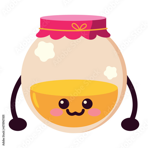 character kawaii honey
