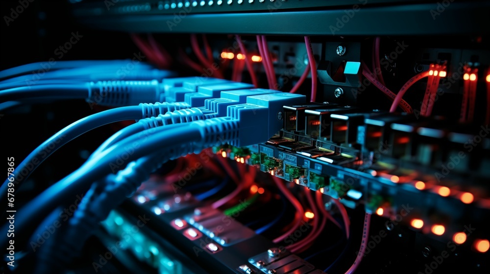 Image of many connected wires. Image of many connected wires.