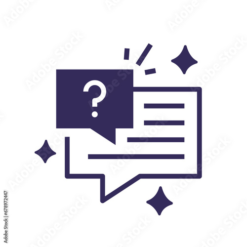 comment review chat icon