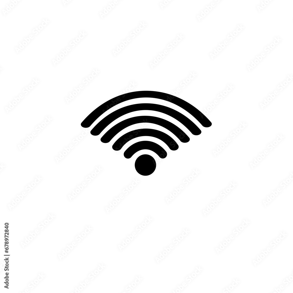 Hand Drawn WiFi icon Hand Drawn WiFi icon