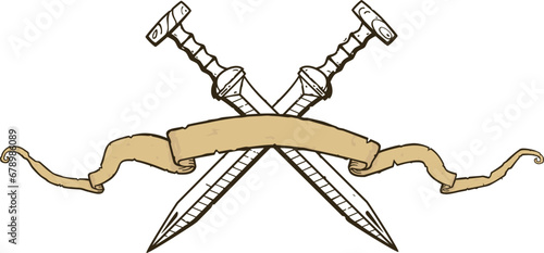 Parchment and Gladius logo