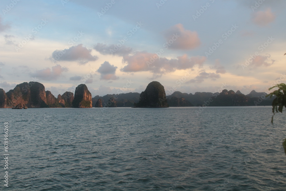 Ha Long Bay is a UNESCO World Heritage Site and popular travel destination in Quảng Ninh province, Vietnam