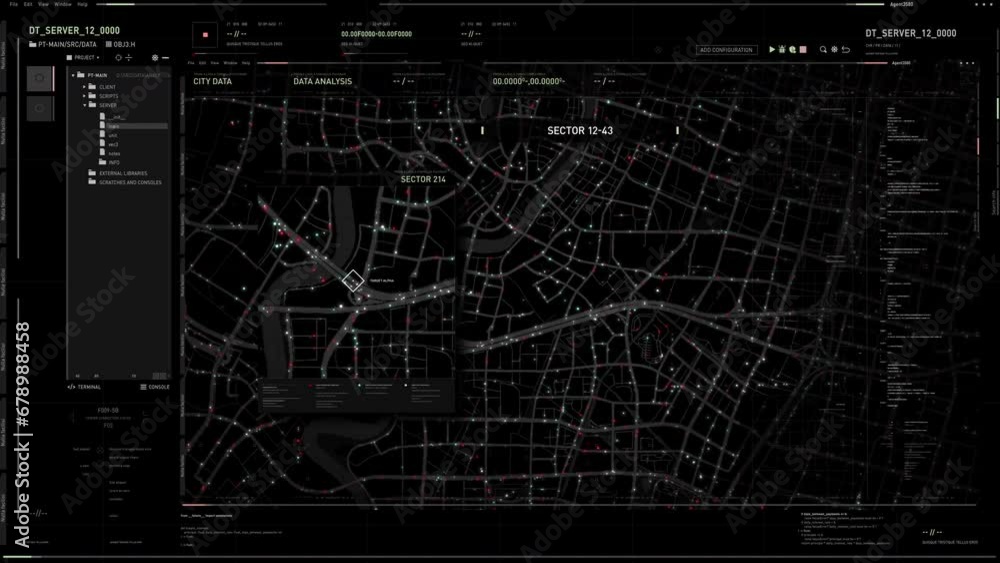 AI route tracking technology used by the police to find the runaway ...