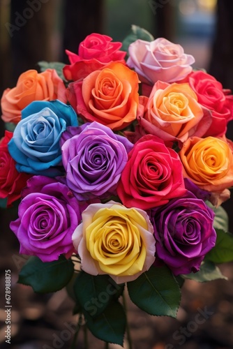 Colorful Roses 
