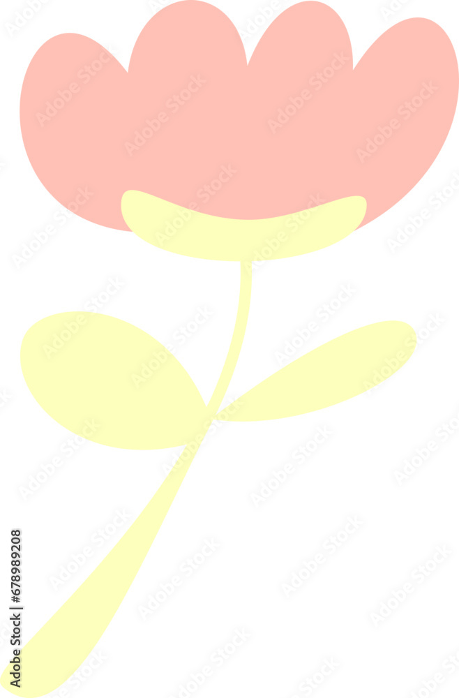 Fototapeta premium Fun Flower Element