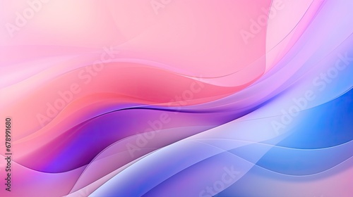 Gradient Pastel Colors Abstract Background.