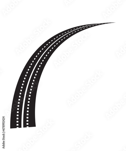 road icon, vector best flat icon.