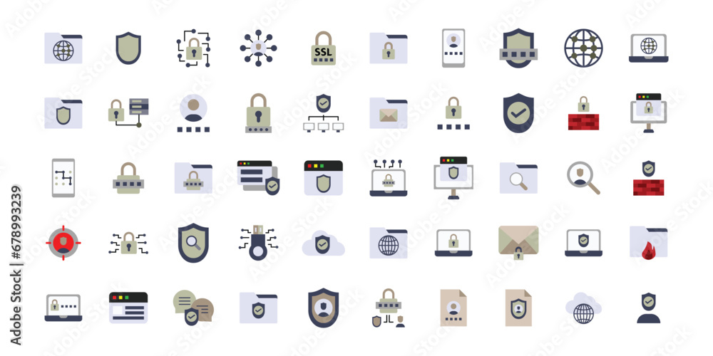 cyber data security for Website, UI UX Essential, Symbol, Presentation, Graphic resources