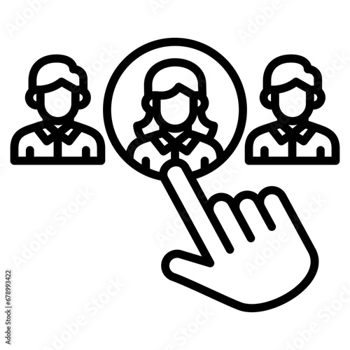 Candidate Selection icon