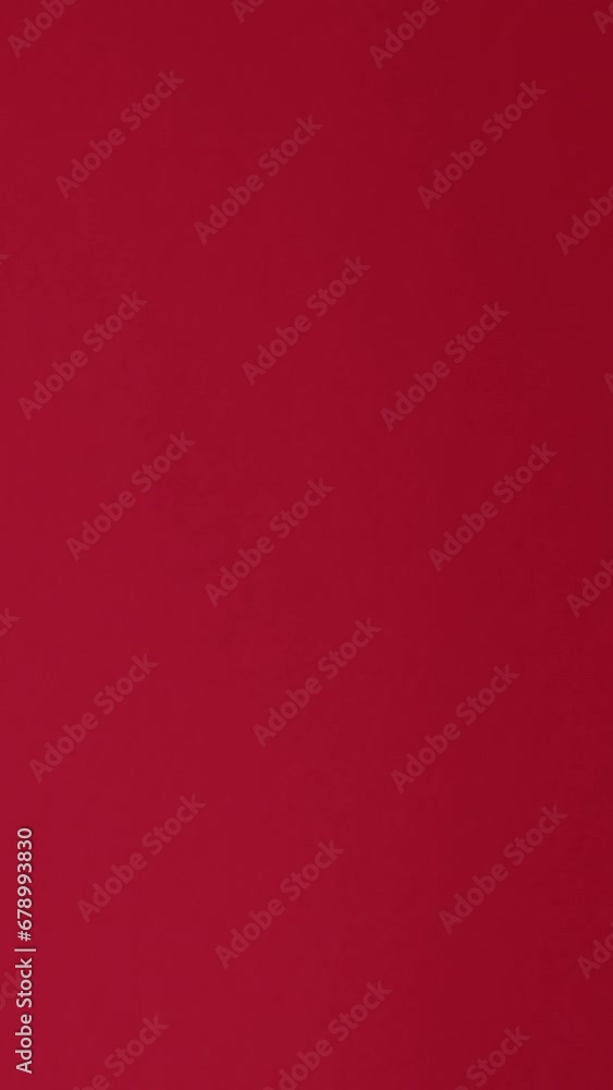 Vertical video. Gift delivery. Epidemic presents. Set of 4 human hands in protective gloves holding wrapped boxes lockdown hygiene isolated on red copy space background. Vertical video. Gift delivery. Epidemic presents. Set of 4 human hands in protective gloves holding wrapped boxes lockdown hygiene isolated on red copy space background.