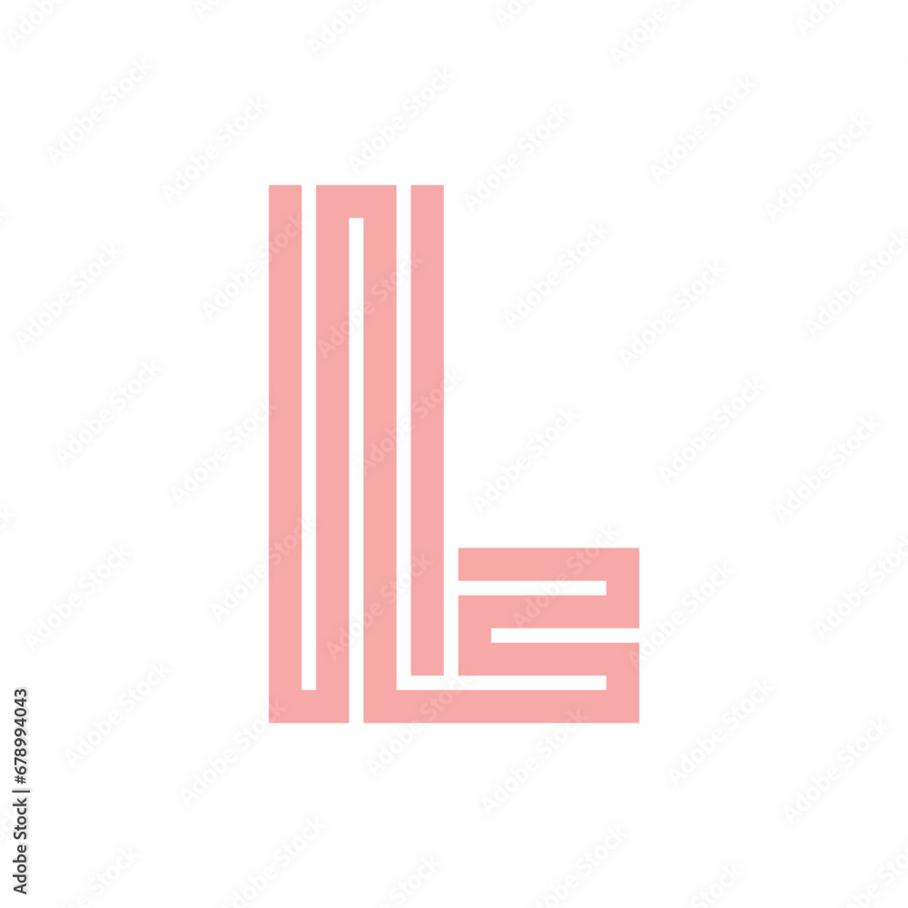 Monogram L design vector logo. Monogram initial letter mark L logo design. Monogram design vector logo. Monogram initial letter mark L logo design. Simple L monogram Monogram L design vector logo. Monogram initial letter mark L logo design. Monogram design vector logo. Monogram initial letter mark L logo design. Simple L monogram