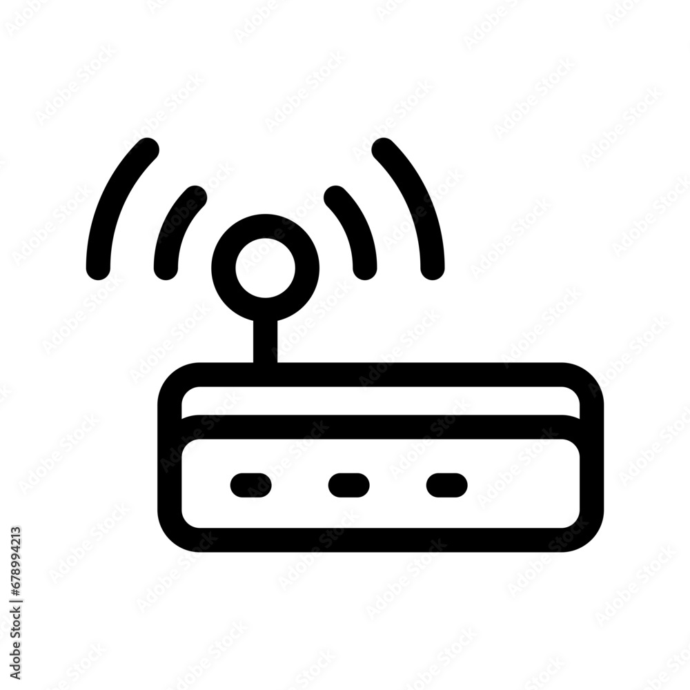 Wifi Router Icon Vector Symbol Design Illustration Wifi Router Icon Vector Symbol Design Illustration